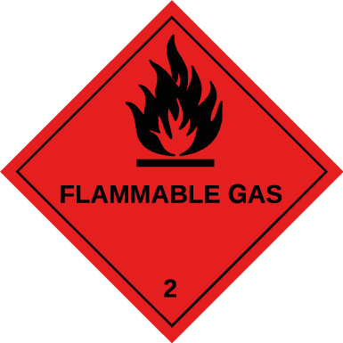 flammable gas
